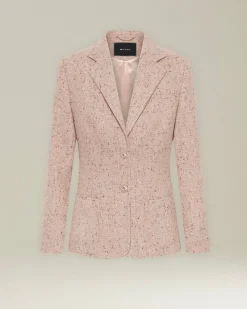 Blazer Donegal in Cashmere Pregiato