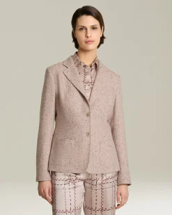Blazer Donegal in Cashmere Pregiato