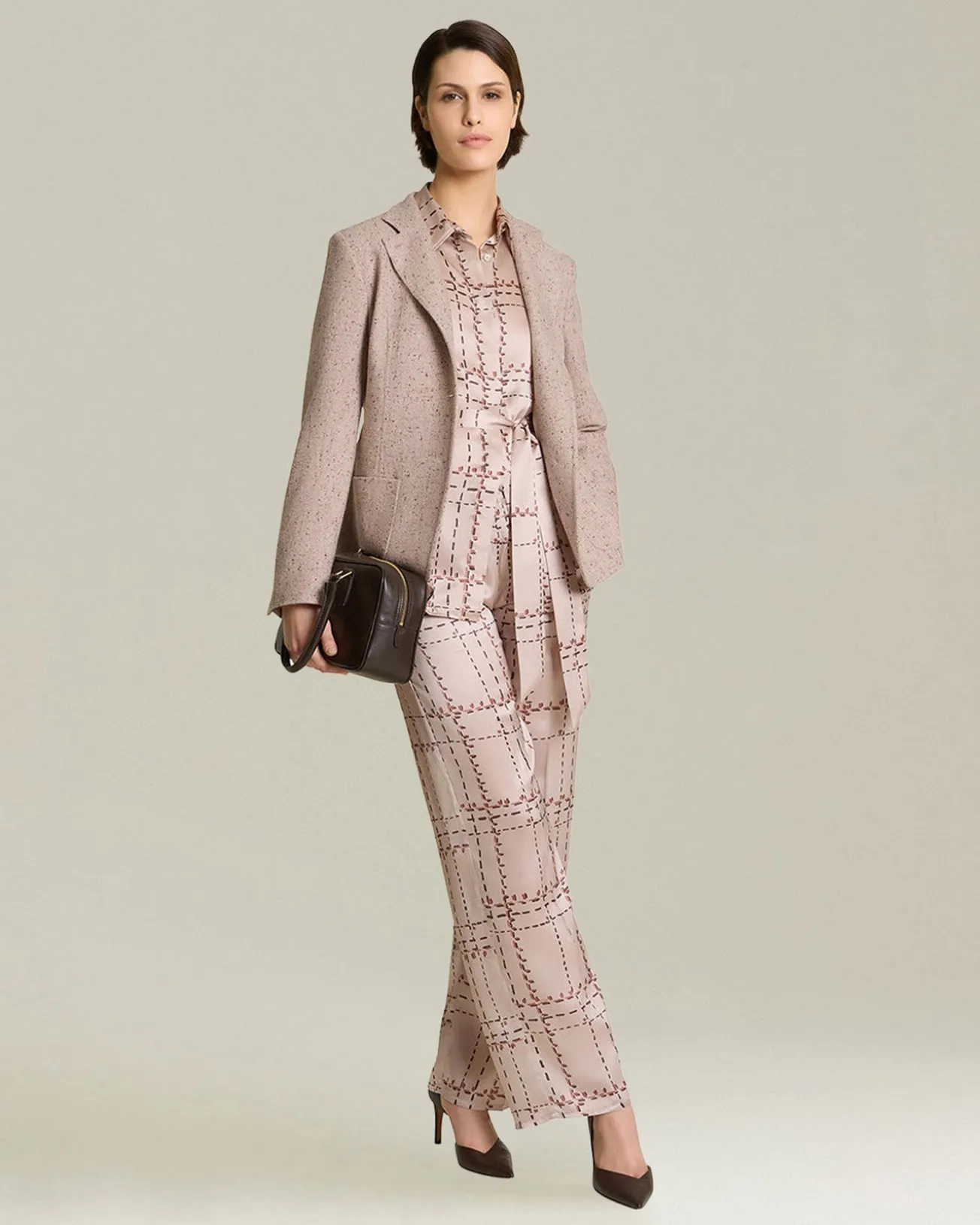 Blazer Donegal in Cashmere Pregiato