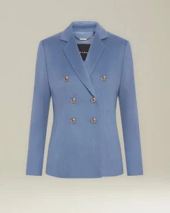 Blazer Doppiopetto Donna in Cashmere