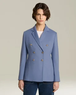 Blazer Doppiopetto Donna in Cashmere