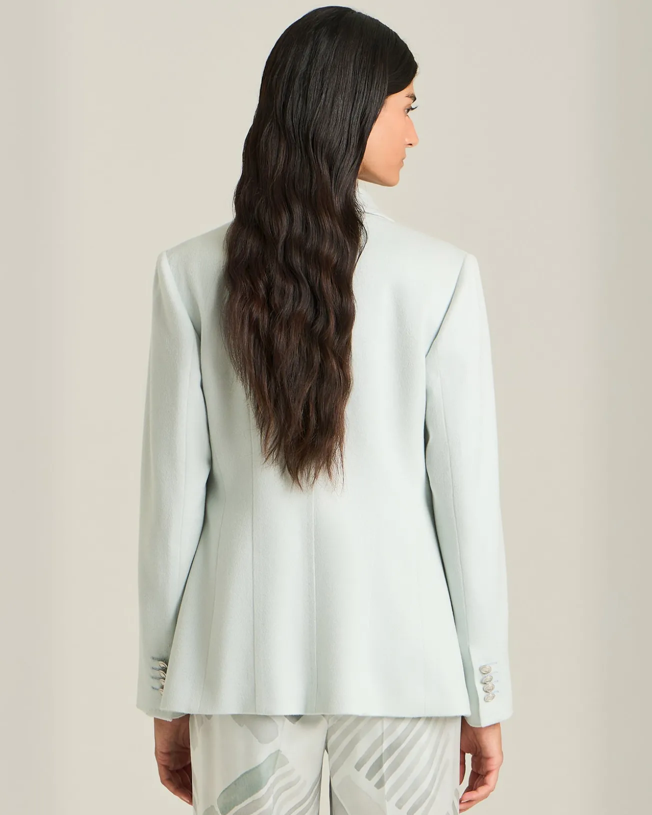 Blazer Doppiopetto In Cashmere