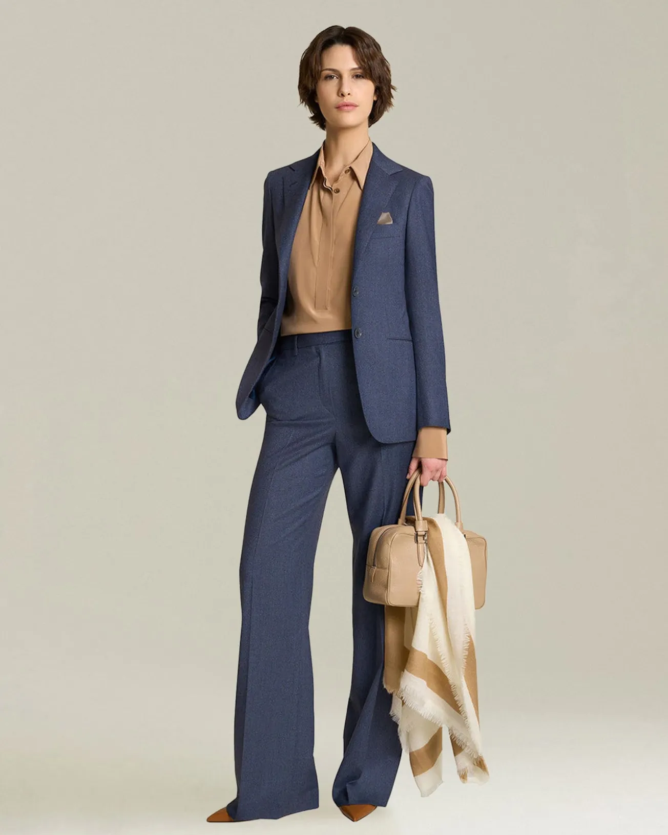 Blazer Lana e Cashmere Donna