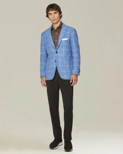Blazer uomo Quadri in Cashmere Sartoriale
