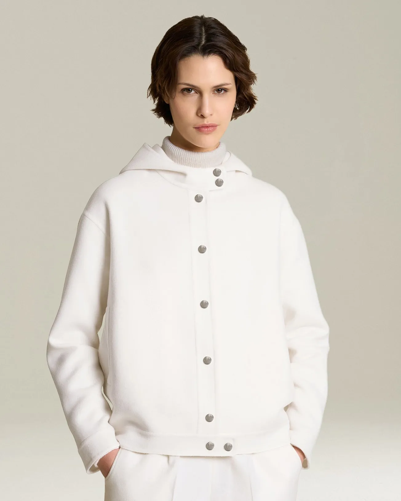 Blouson Donna in Cashmere Double