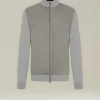 Bomber Cashmere e Pelle Scamosciata