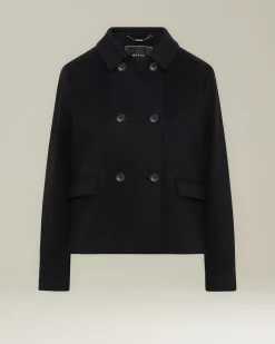 Caban Donna in Cashmere Monochrome