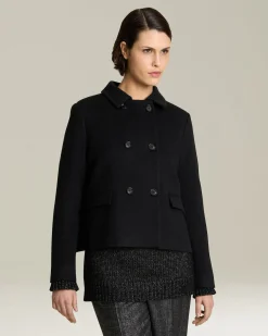 Caban Donna in Cashmere Monochrome