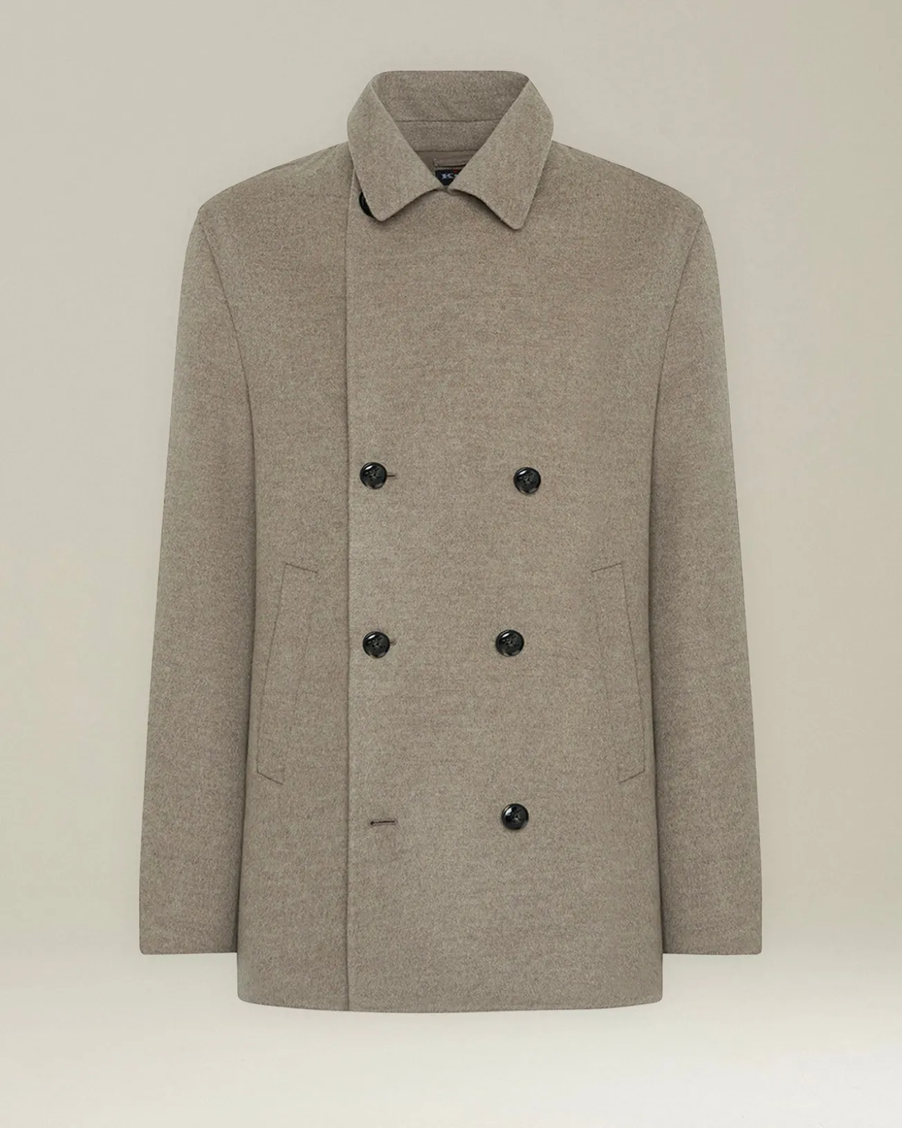Caban in Cashmere e Lana Merino
