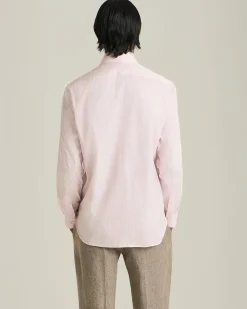 Camicia in cotone con motivo a righe