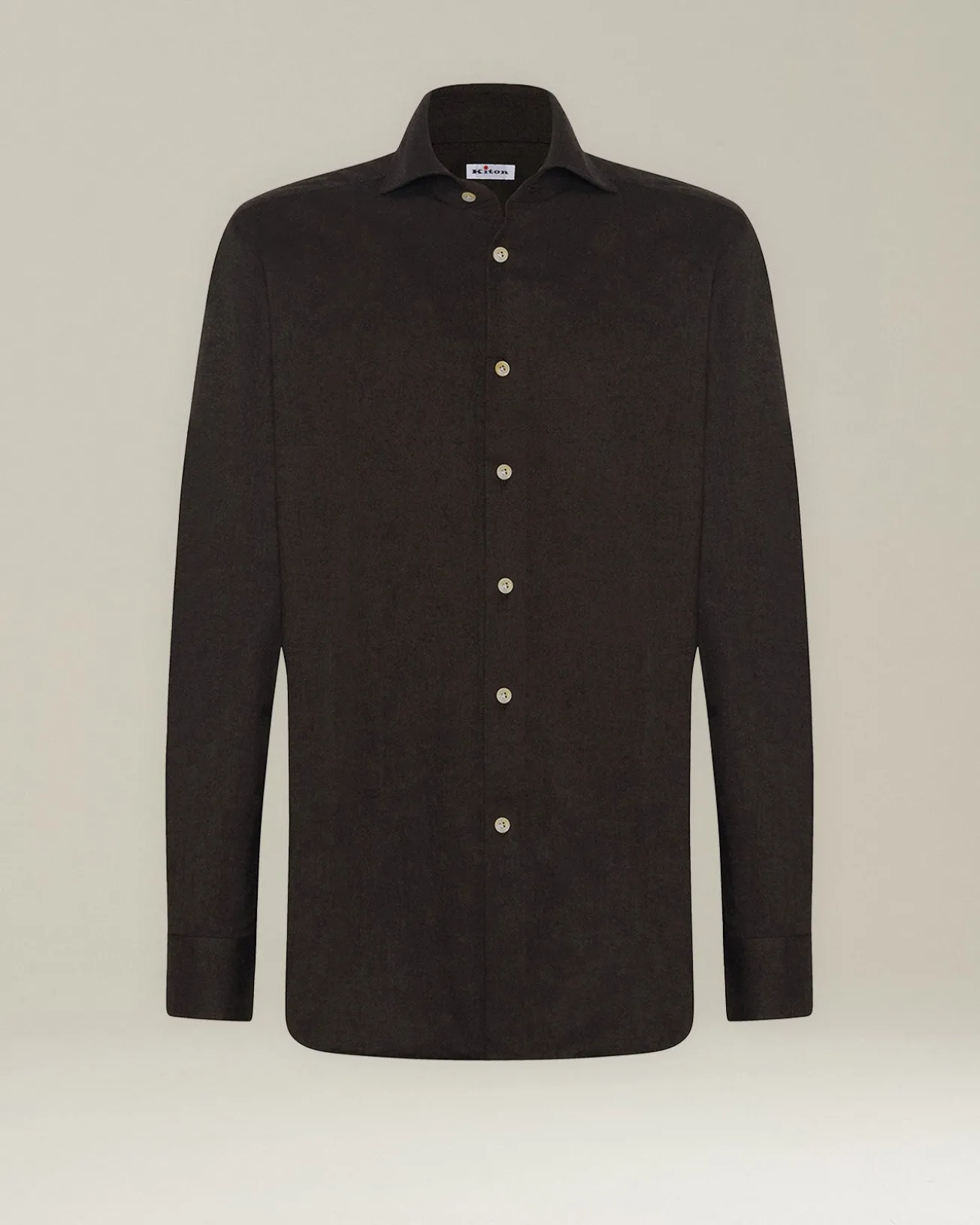Camicia in Flanella Monochrome nera
