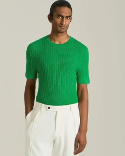 CAMICIA KNT IN MAGLIA DI LANA E SETA
