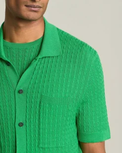 CAMICIA KNT IN MAGLIA DI LANA E SETA