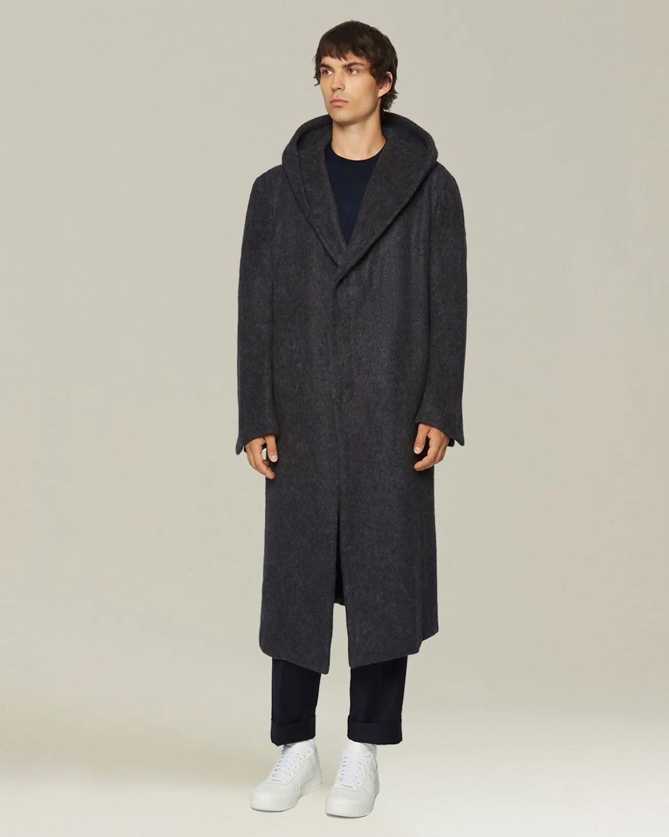 Cappotto Ecstasy In Pile Di Cashmere