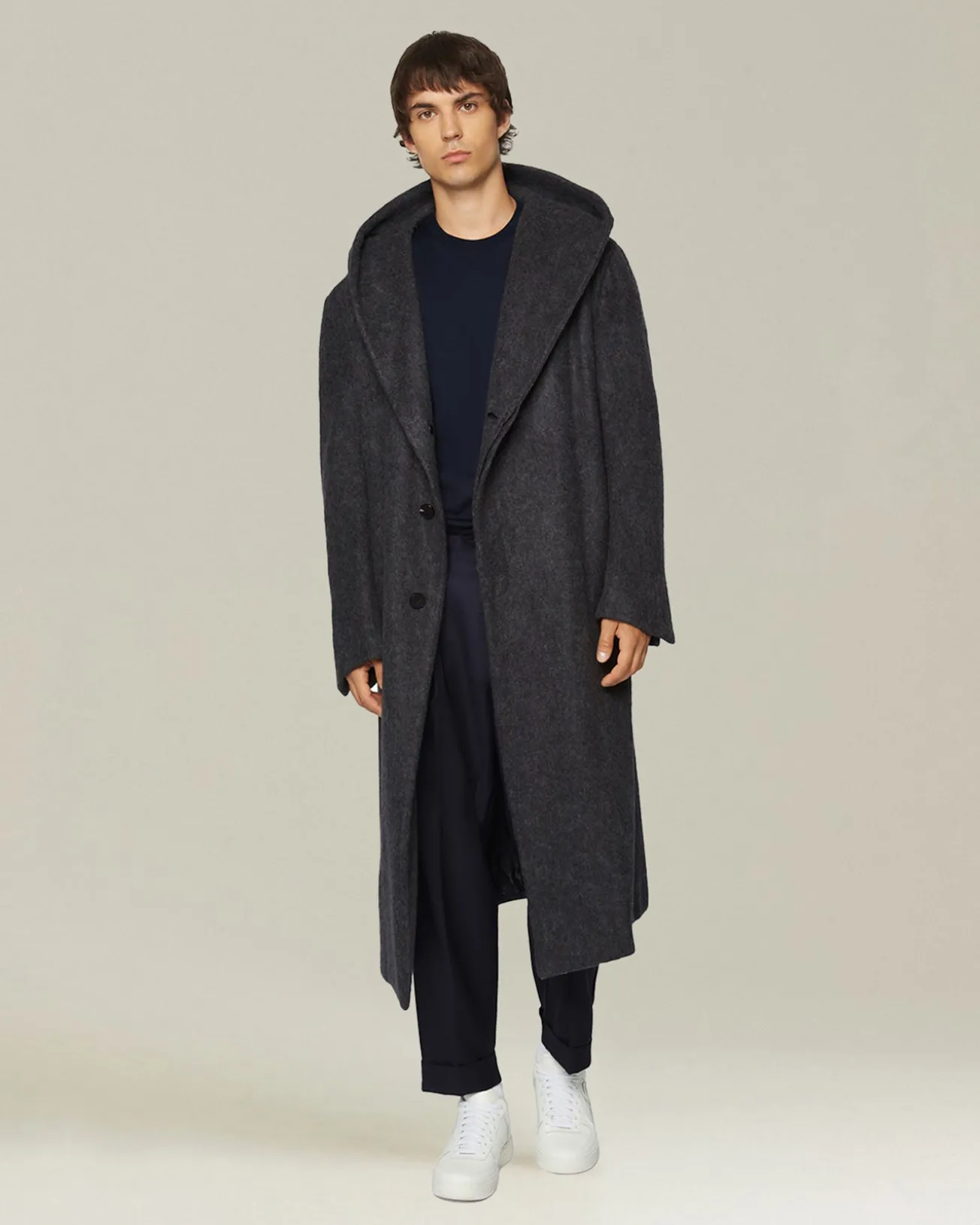 Cappotto Ecstasy In Pile Di Cashmere