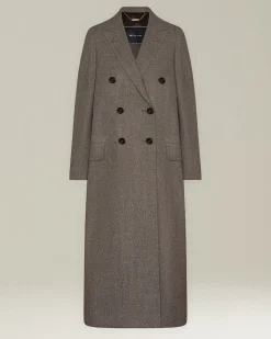 Cappotto in Lana e Cashmere Blend