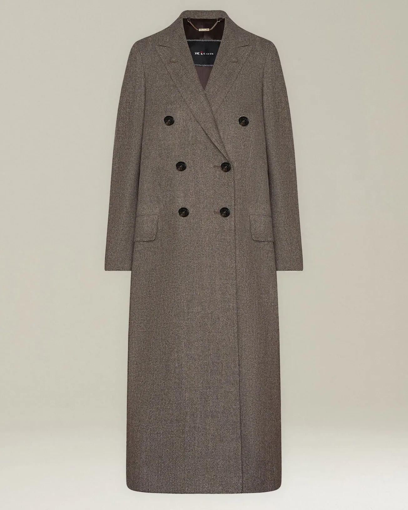 Cappotto in Lana e Cashmere Blend