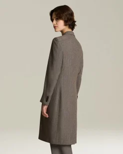 Cappotto in Lana e Cashmere Blend