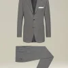 Completo uomo sartoriale in Lana Spigata