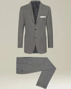 Completo uomo sartoriale in Lana Spigata