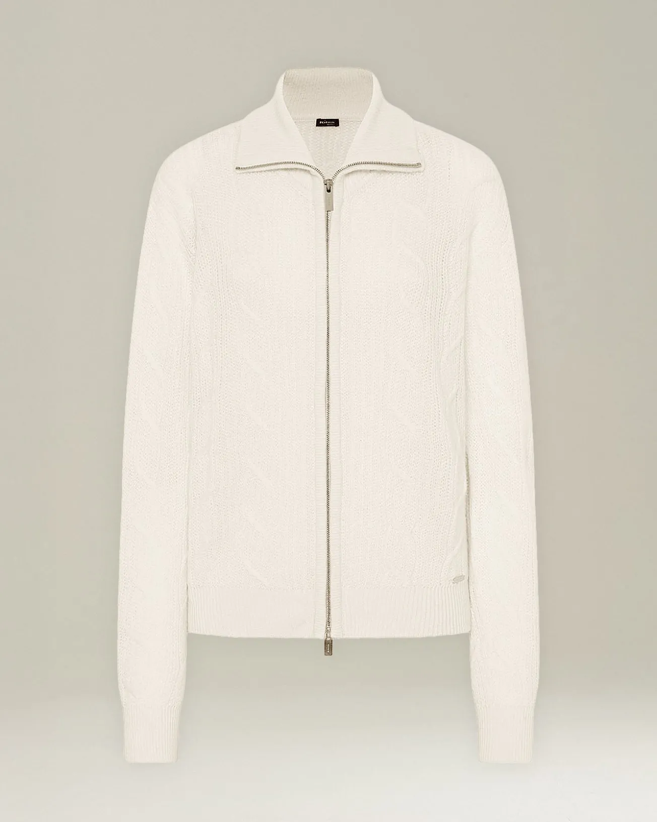 GIACCA BOMBER IN MAGLIA DI CASHMERE, SETA E VISCOSA