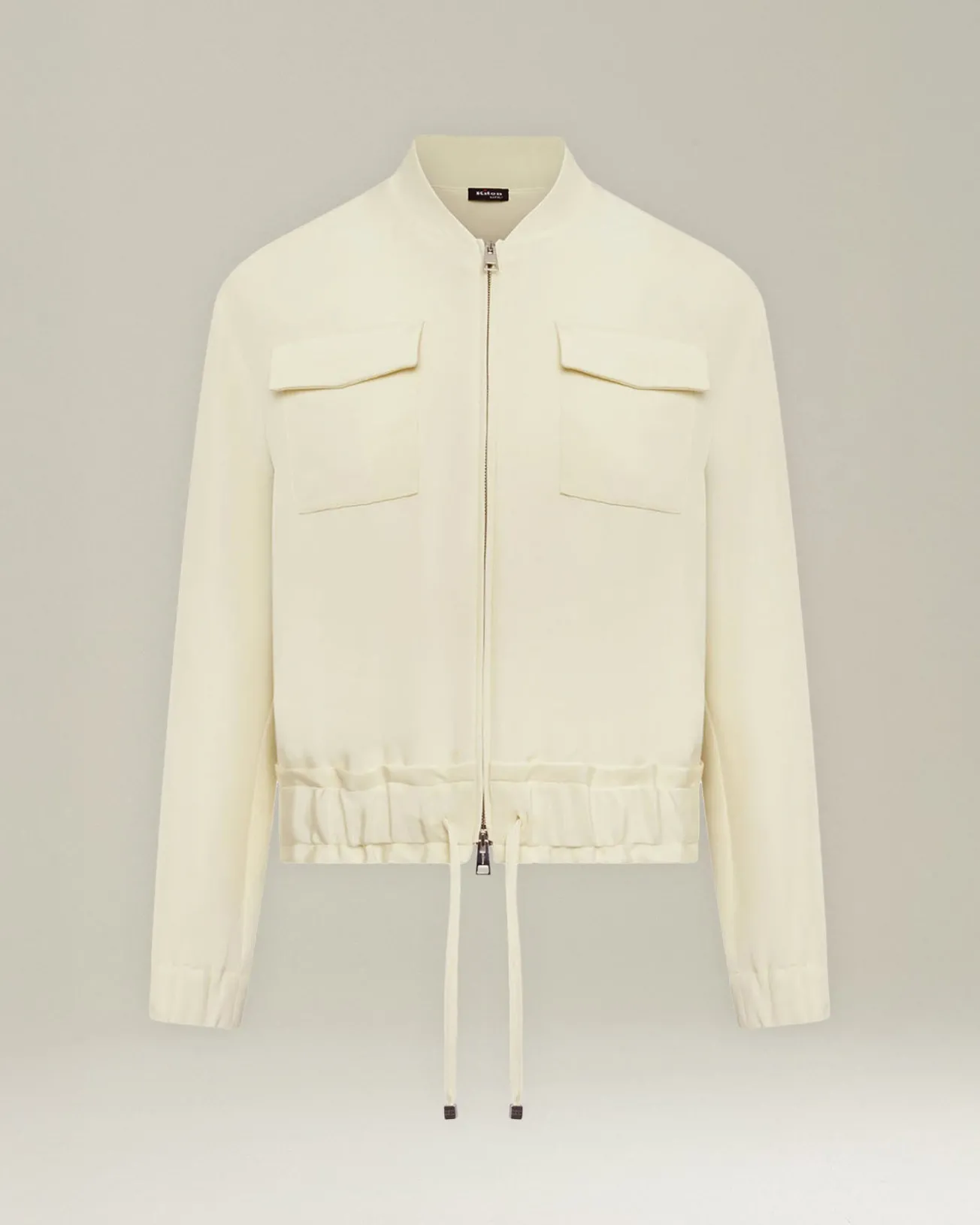 GIACCA BOMBER IN SETA