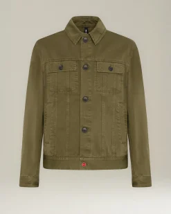 GIACCA DENIM IN COTONE BIOLOGICO