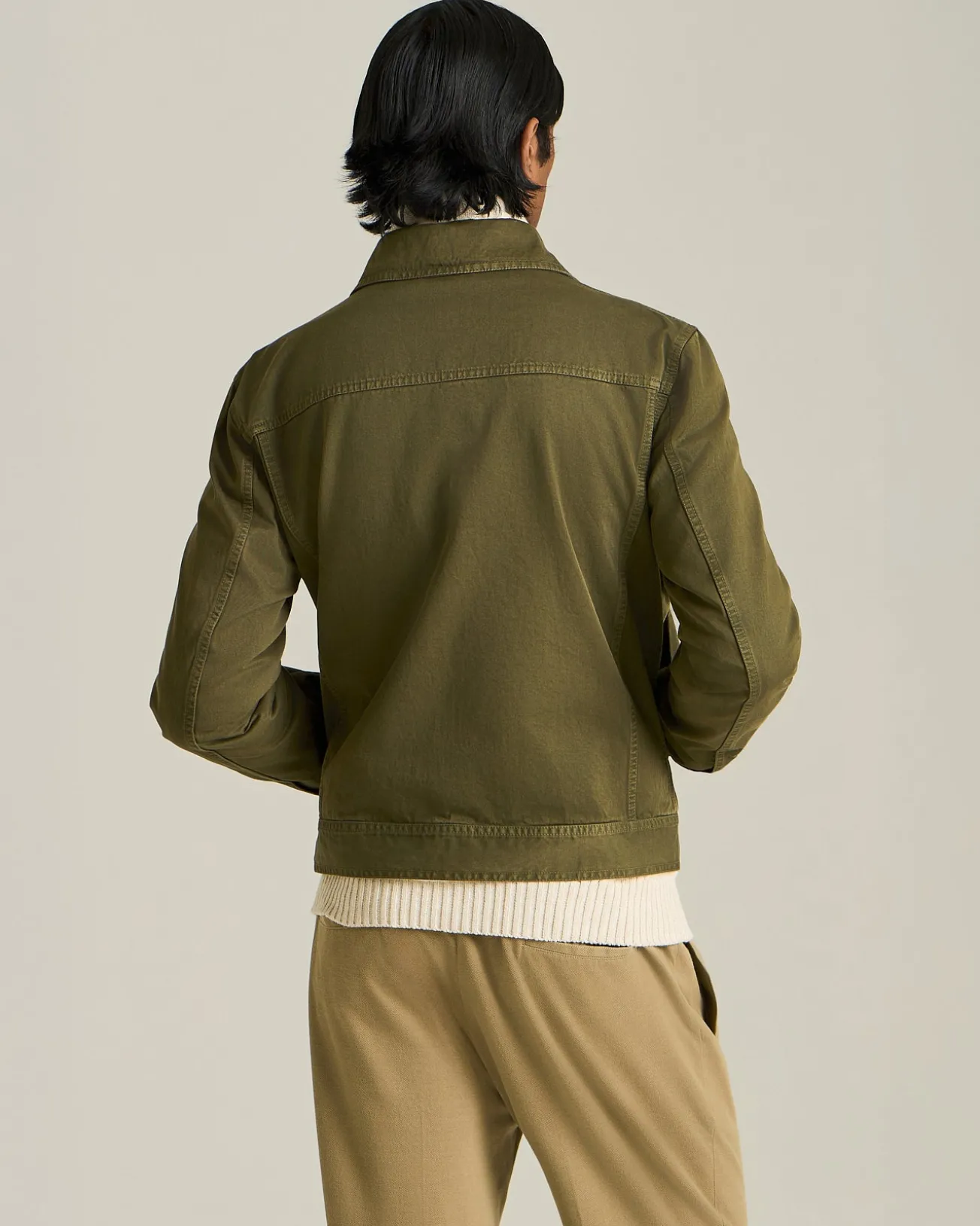 GIACCA DENIM IN COTONE BIOLOGICO