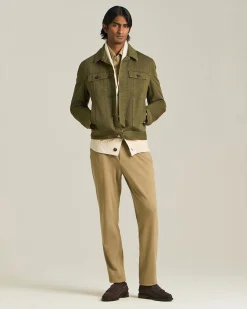 GIACCA DENIM IN COTONE BIOLOGICO