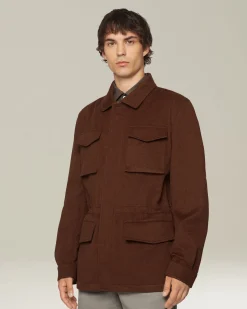 Giacca Utility Beaver in Cashmere
