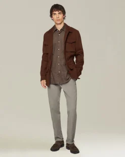 Giacca Utility Beaver in Cashmere