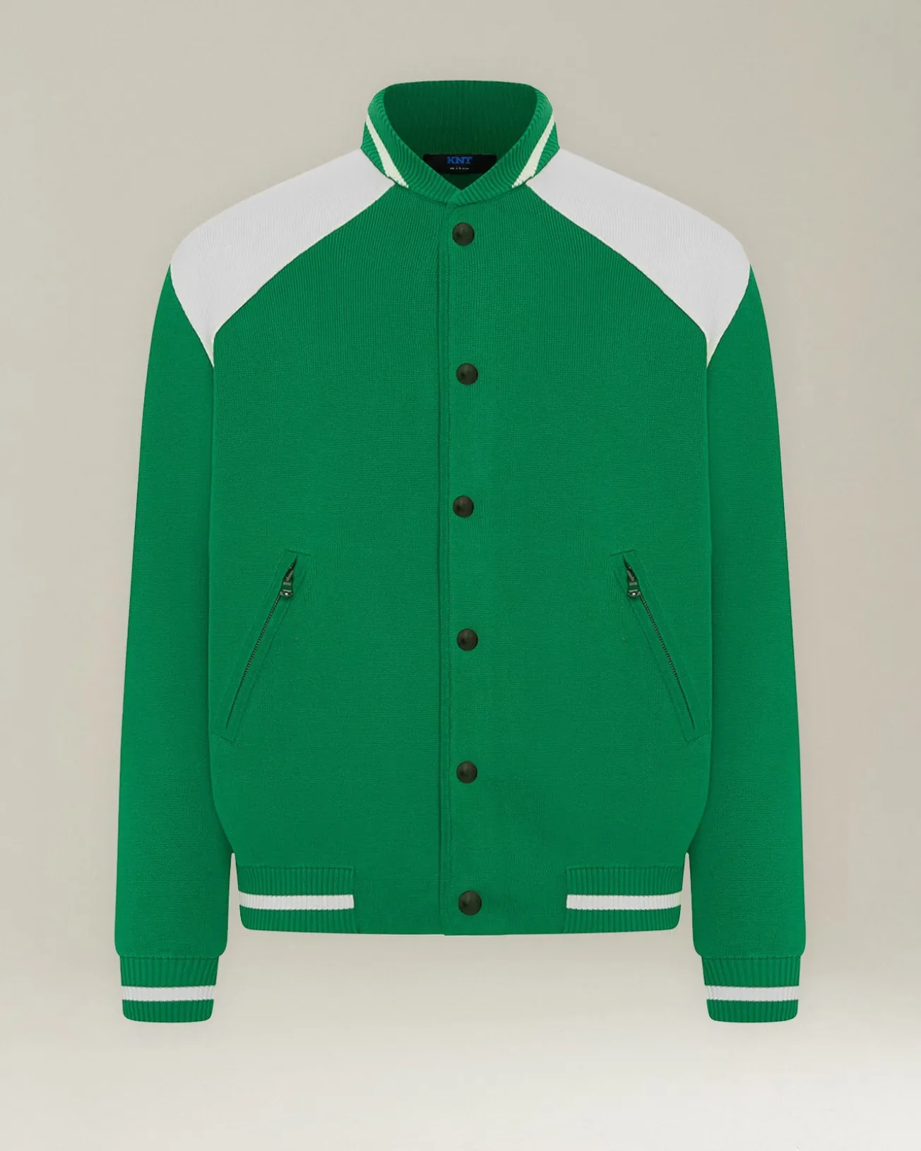 GIACCA VARSITY IN COTONE KNT - COLLEZIONE CAPSULE TENNIS