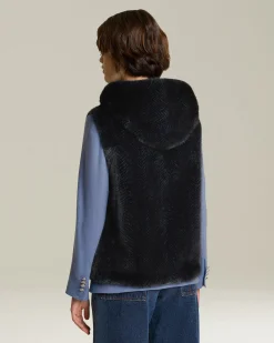 Gilet di pelliccia in visone finlandese
