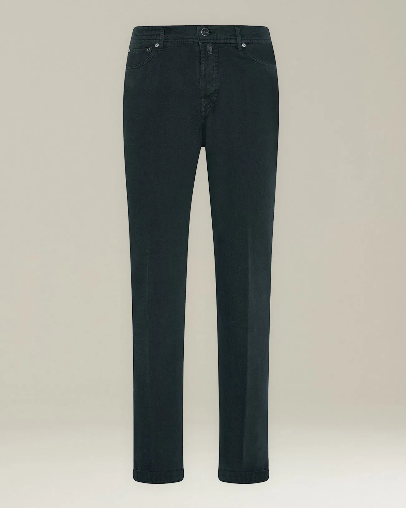 Jeans uomo Sartoriale in Denim e Cashmere blu scuro