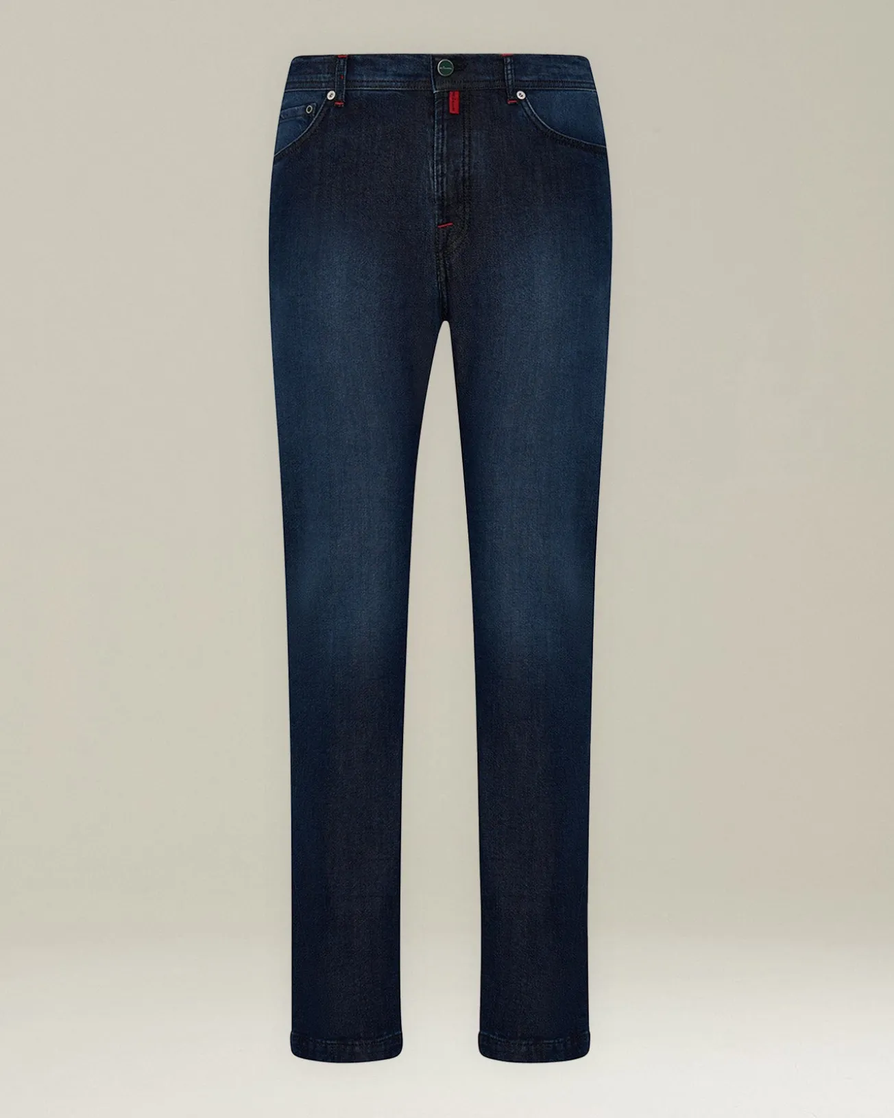 Jeans uomo Sartoriale in Denim e Cashmere indaco