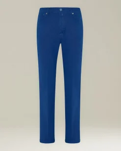 Jeans uomo Sartoriale in Denim e Cashmere bluette