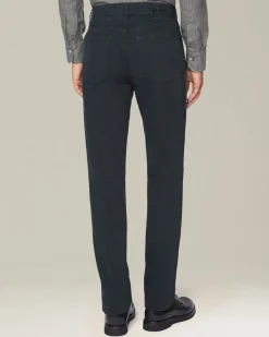 Jeans uomo Sartoriale in Denim e Cashmere blu scuro