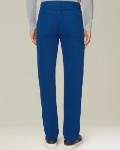 Jeans uomo Sartoriale in Denim e Cashmere bluette