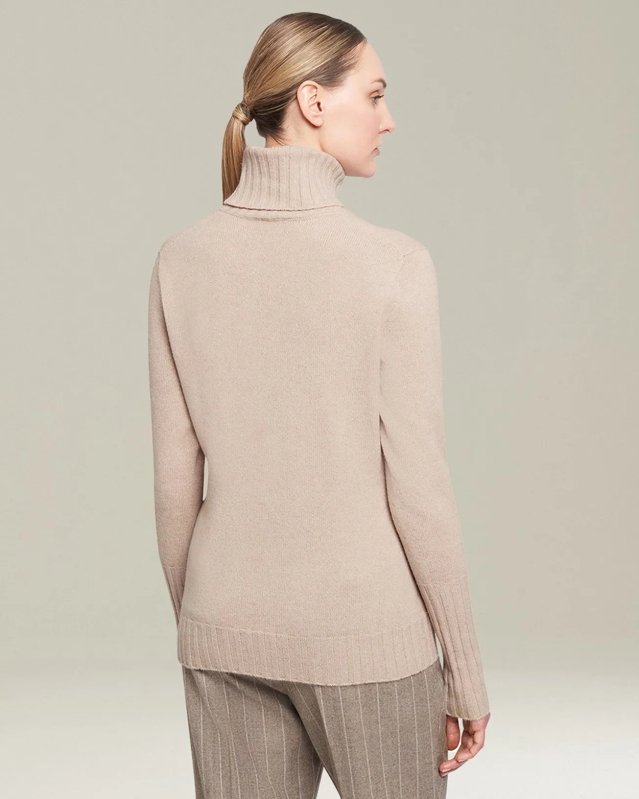 Maglia Collo Alto Cashmere