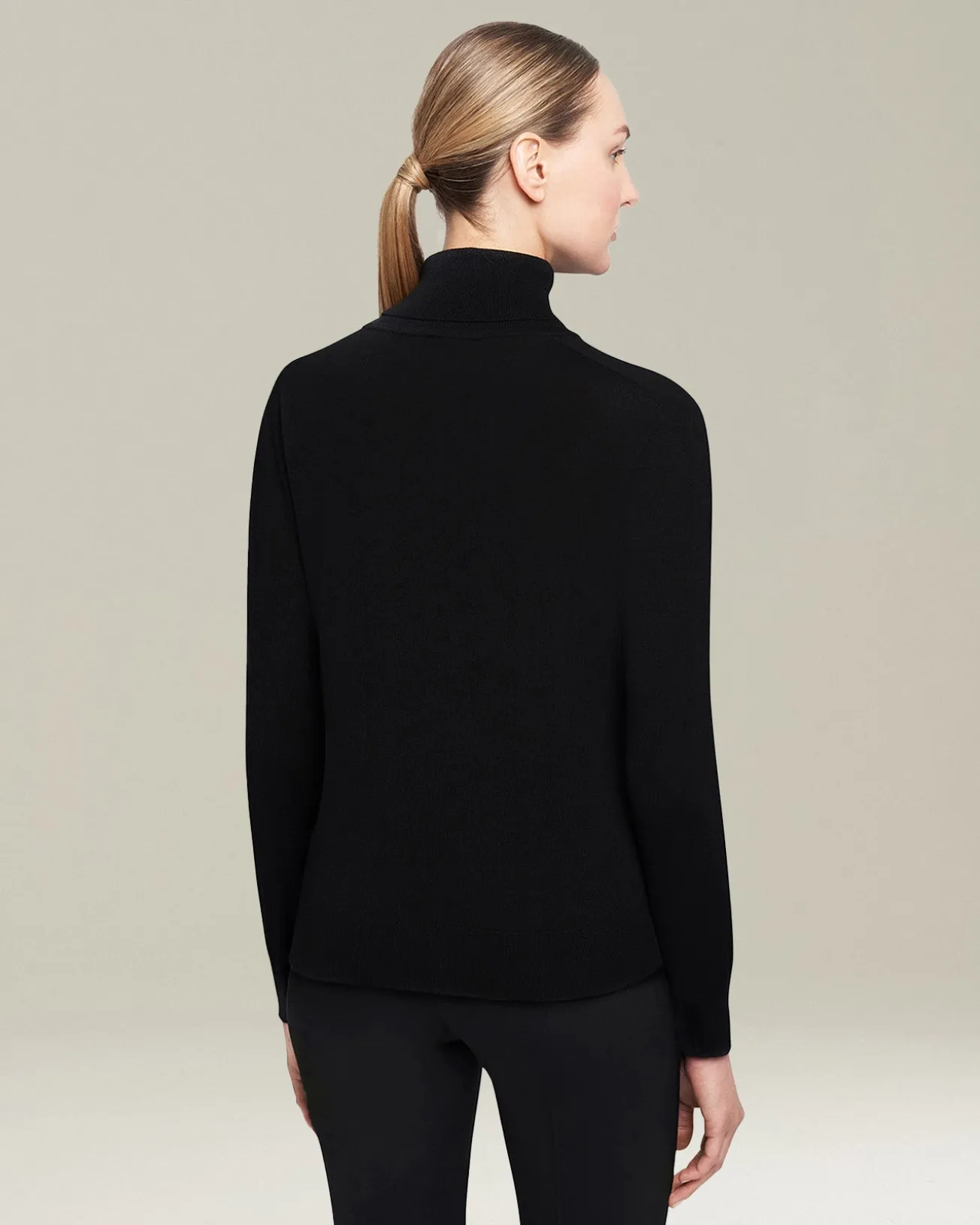 Maglia Collo Alto Cashmere