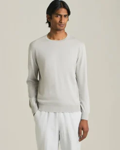 MAGLIA GIROCOLLO IN COTONE