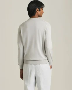 MAGLIA GIROCOLLO IN COTONE