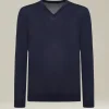 Maglia Scollo V Lana