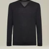 Maglia Scollo V Lana
