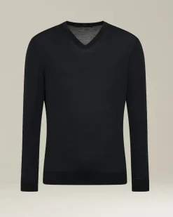 Maglia Scollo V Lana