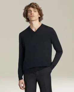Maglia Scollo V Lana