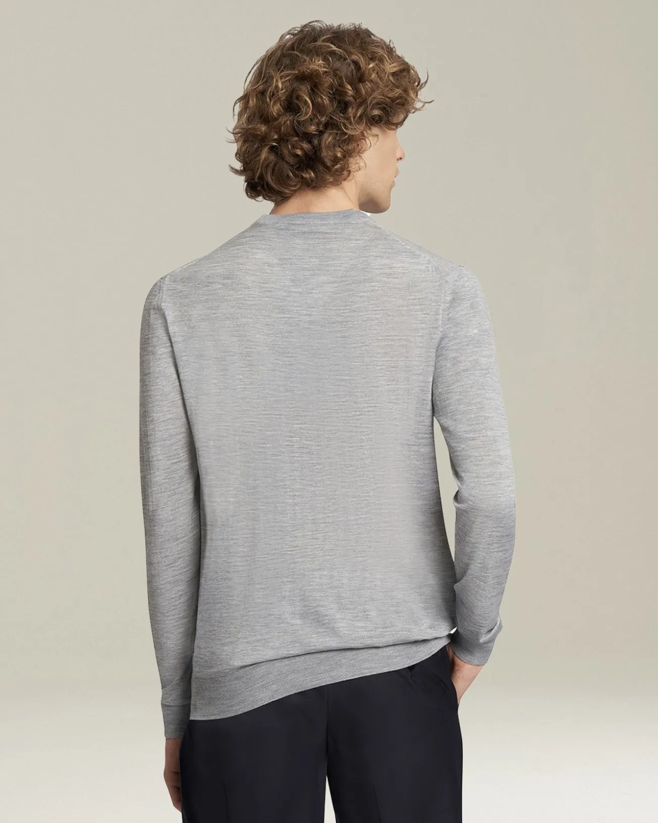 Maglia Scollo V Lana