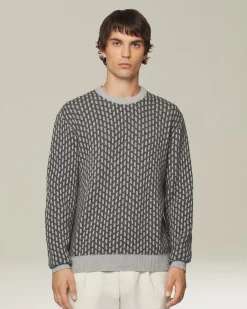 Maglione Cashmere Jacquard