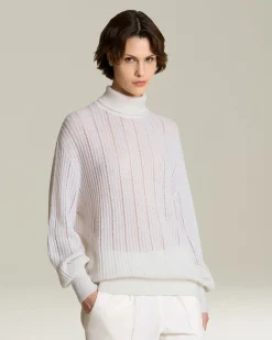 Maglione Coste Traforato