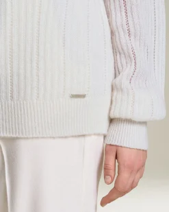 Maglione Coste Traforato
